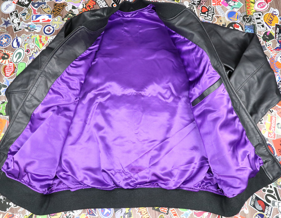 (LIMITED EDITION) BLACK PICASSO ALL SHEEP LEATHER BOMBER (PRE ORDER ONLY)